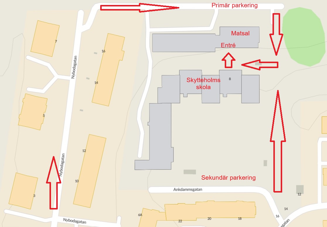 Hur du hittar vägen till matsalen.